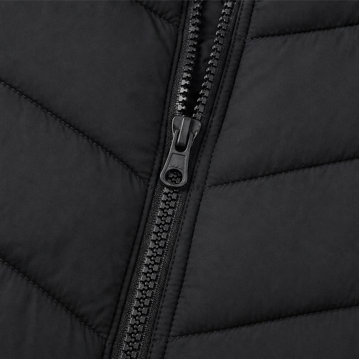 Layerly – Stand Collar Quilted Puffer Vest