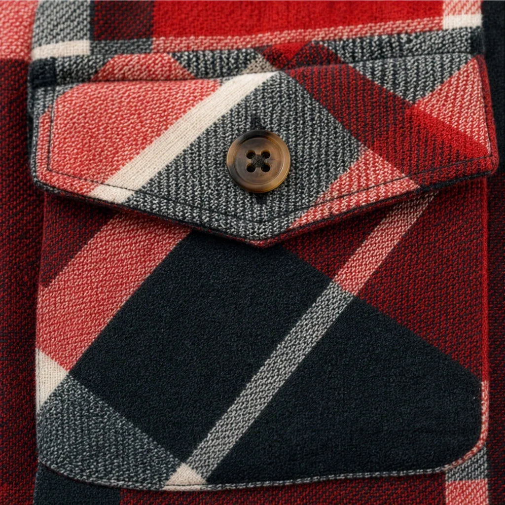 Plaidelle – Plaid Chenille Sleeveless Vest