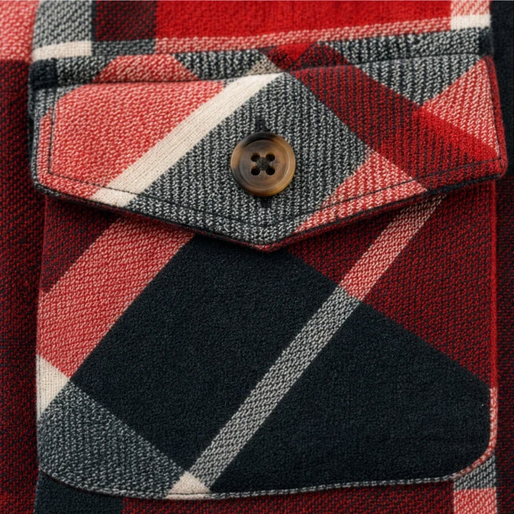 Plaidelle – Plaid Chenille Sleeveless Vest