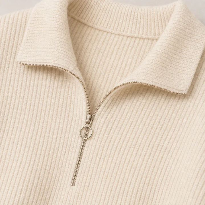 Ribelle – Ribbed Double-Knit Sweater And Wide-Leg Pants Set
