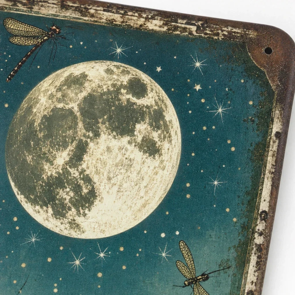 Moonhaven – Celestial Quote Metal Garden Sign