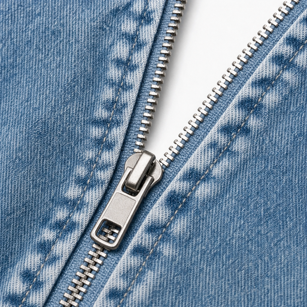 Wrapdrift – Oversized Hooded Denim Like Vest