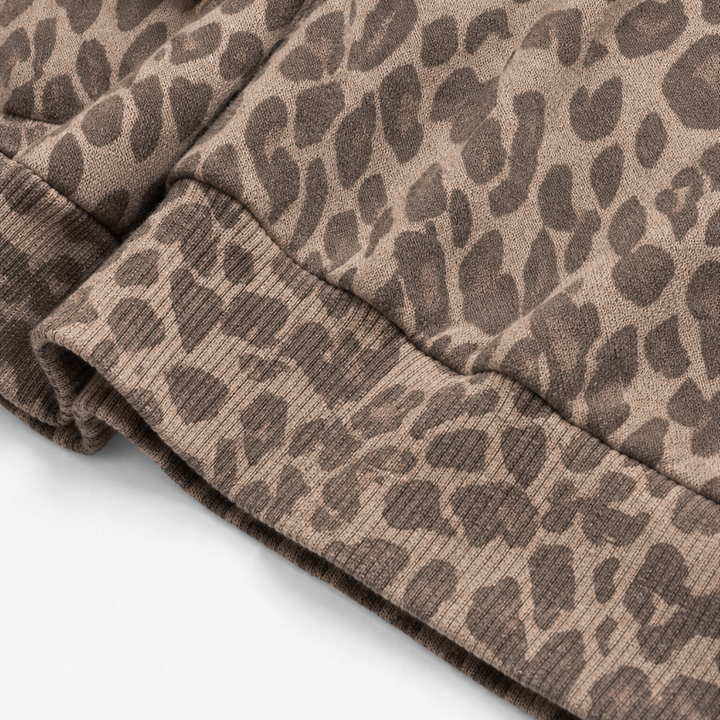 Marrylene – Leopard Print Oversized Sweatshirt