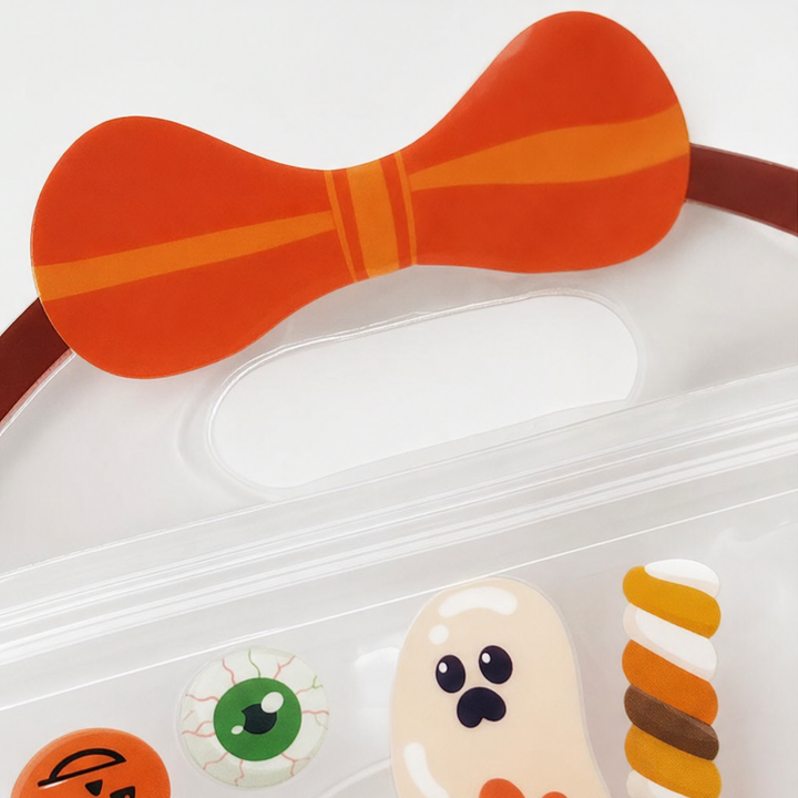 Glowkin – Transparent Zippered Pumpkin Favor Bags (30-pack)