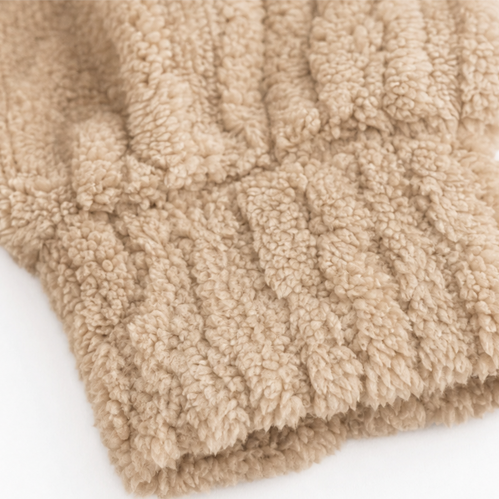 Cable & Cozy – Cable-Knit Quarter-Zip Pullover