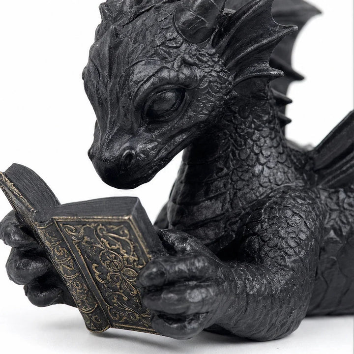 Storyglow – Reading Dragon Shelf Ornament With Hanging Lantern