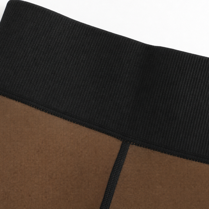 Snatchwarm – Fleece-Lined Single-Seam Shaping Tights