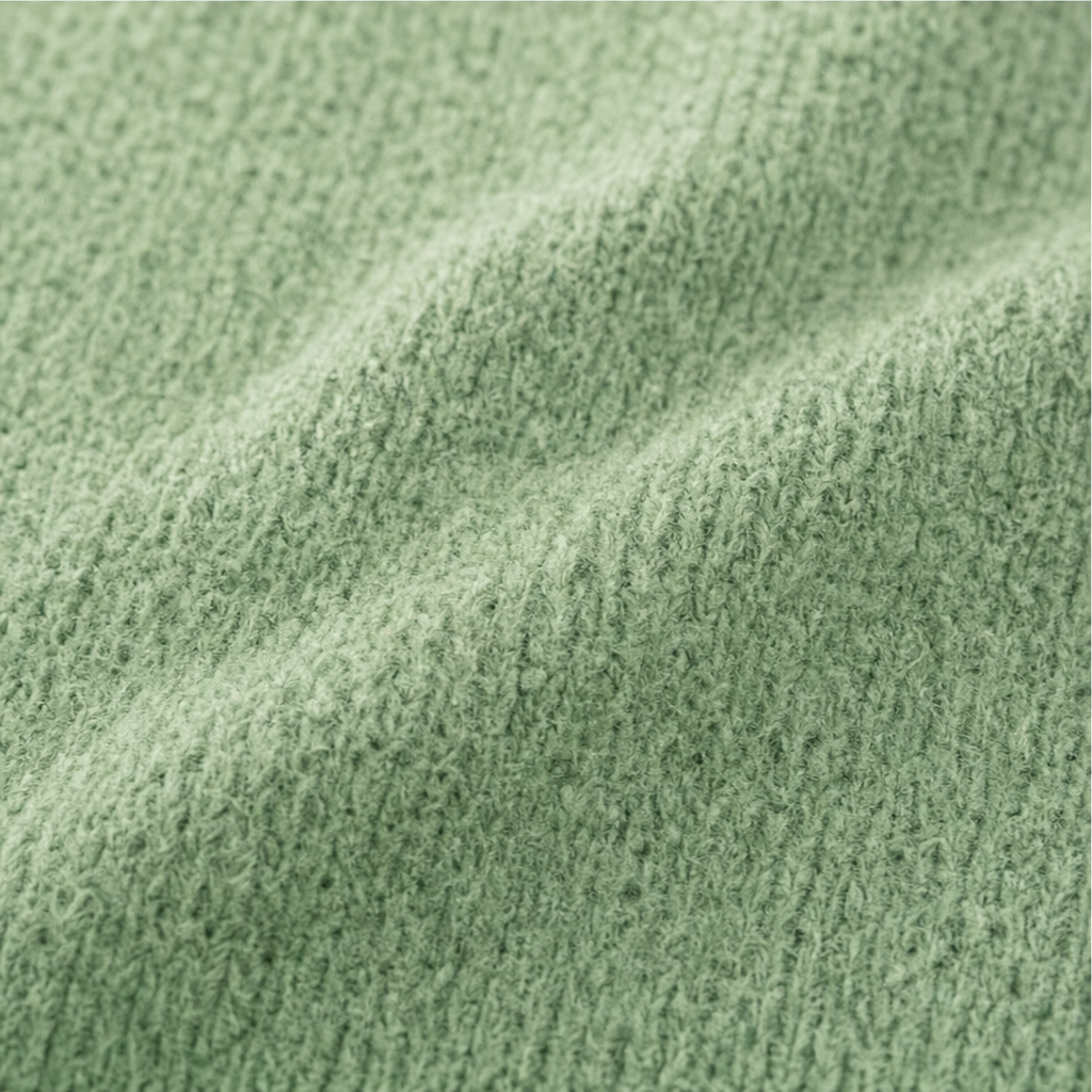 Wavelyn – Wavy Placket Lantern Sleeve Cardigan