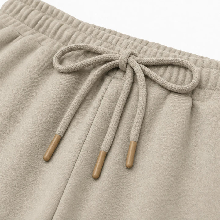 Ease & Elsewhere – Ribbed Oversized Top And Wide-Leg Pants Set