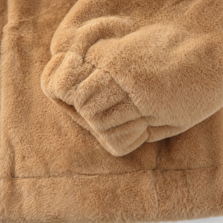 Cozyline – Plush-Lined Pocket Hooded Vest