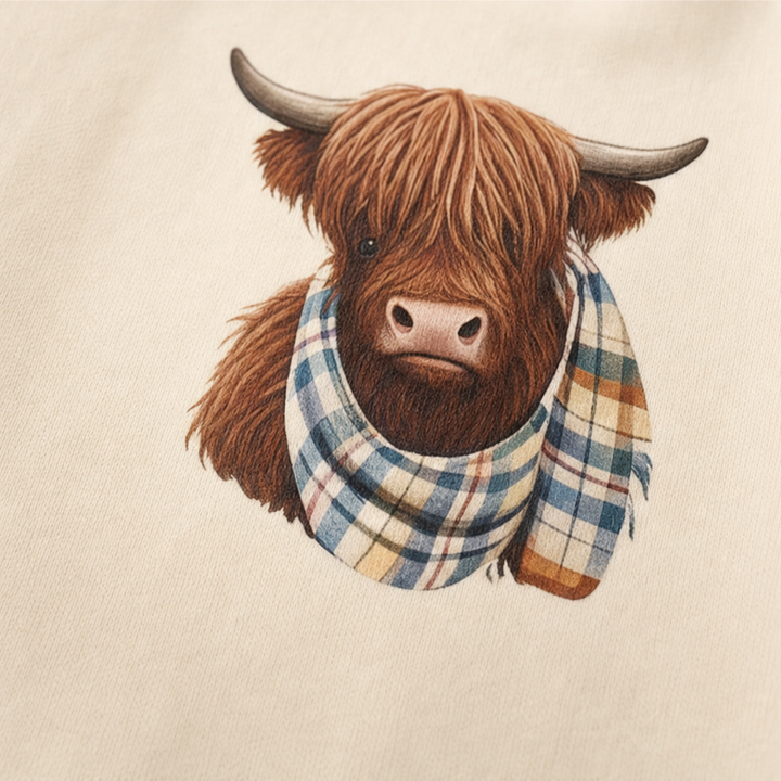Highlander – Highland Cow Print Hoodie