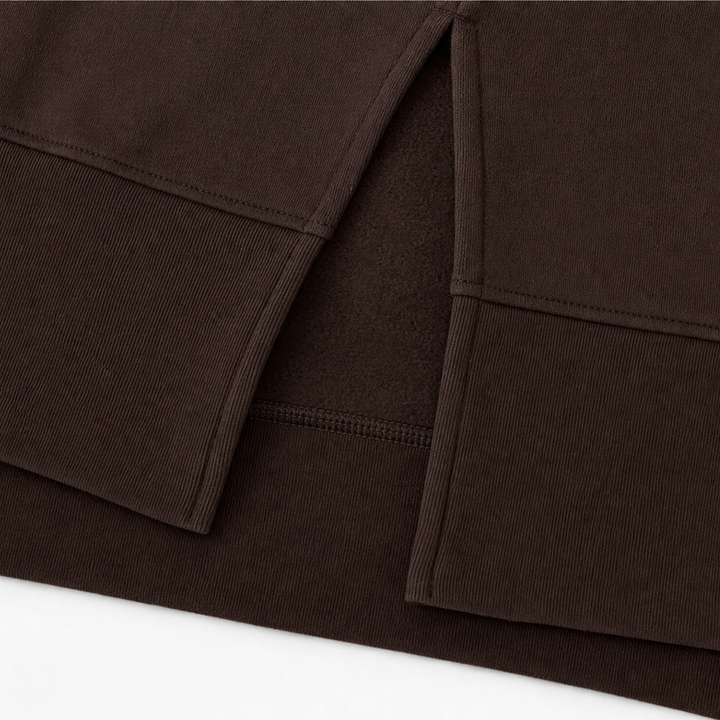 Ease & Grace – Side-Slit Sweatshirt And Leggings Set
