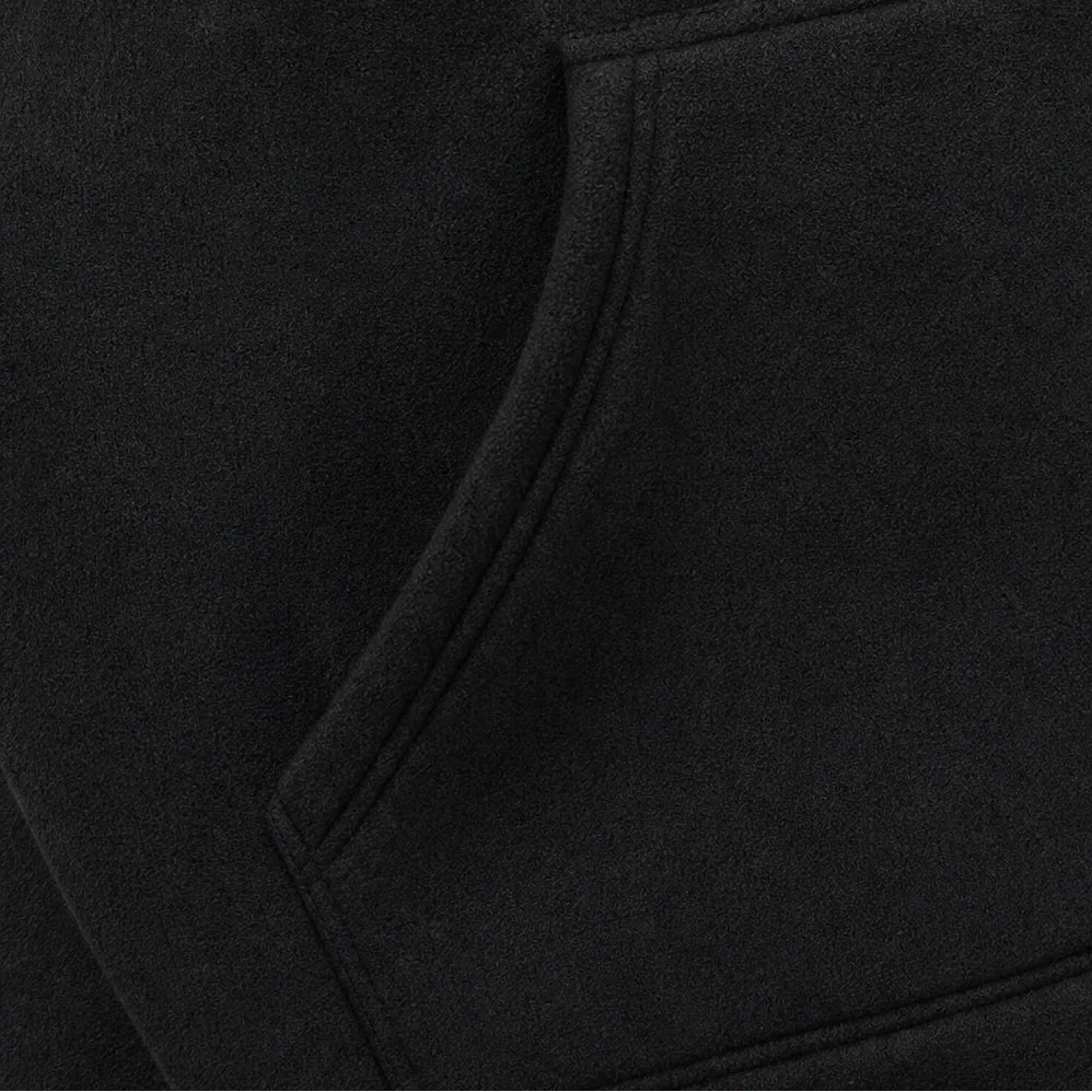Cozyline – Knee-Length Zip-Up Hoodie