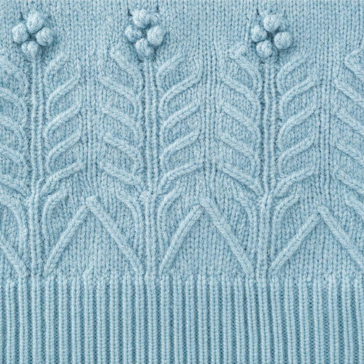 Florenza – Botanical Detail Knit Sweater
