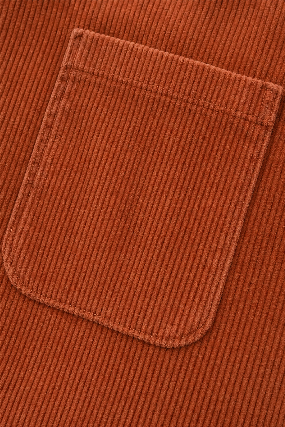 Wearbella – Fine Corduroy-Look Structured-Shoulder Jacket