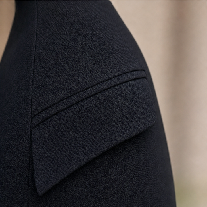 Wearbella – Asymmetrical Single-Button Tailored Blazer
