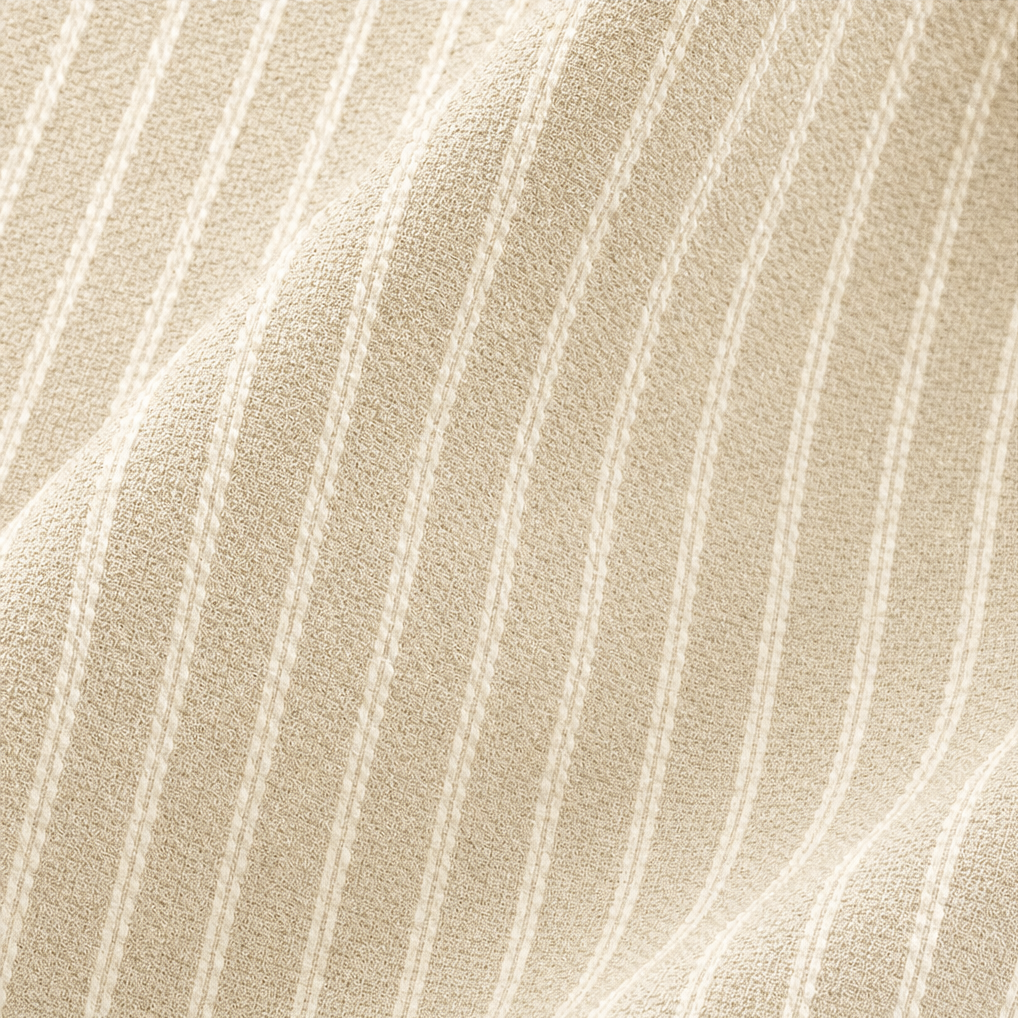 Wearline – Pinstripe Wide-Leg Drawstring Pants