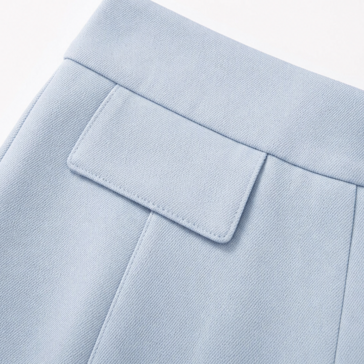 Tailorly – Matching Blazer And Wide-Leg Trouser Set