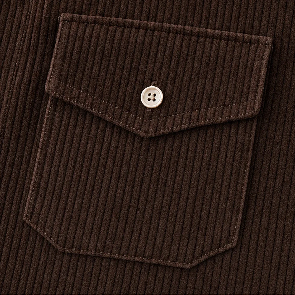 Fallora – Button-Front Fall Shirt Dress