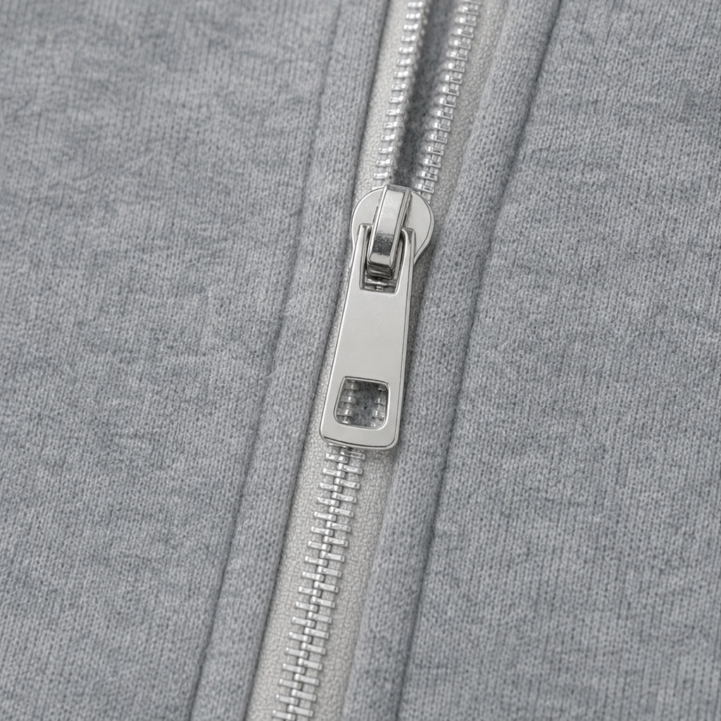 Wearbella – Cable-Knit Longline Zip-Up Hoodie