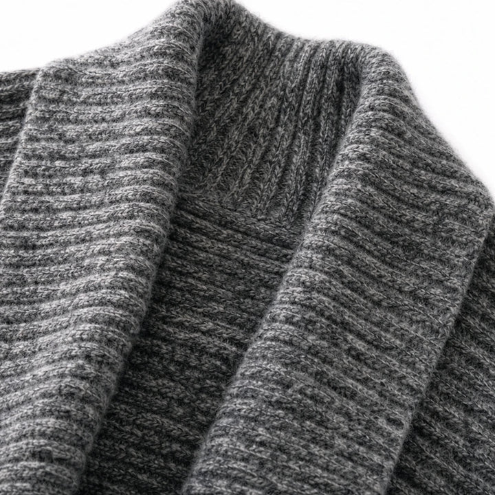 Moravelle – Oversized Button-Front Relaxed Knit Cardigan