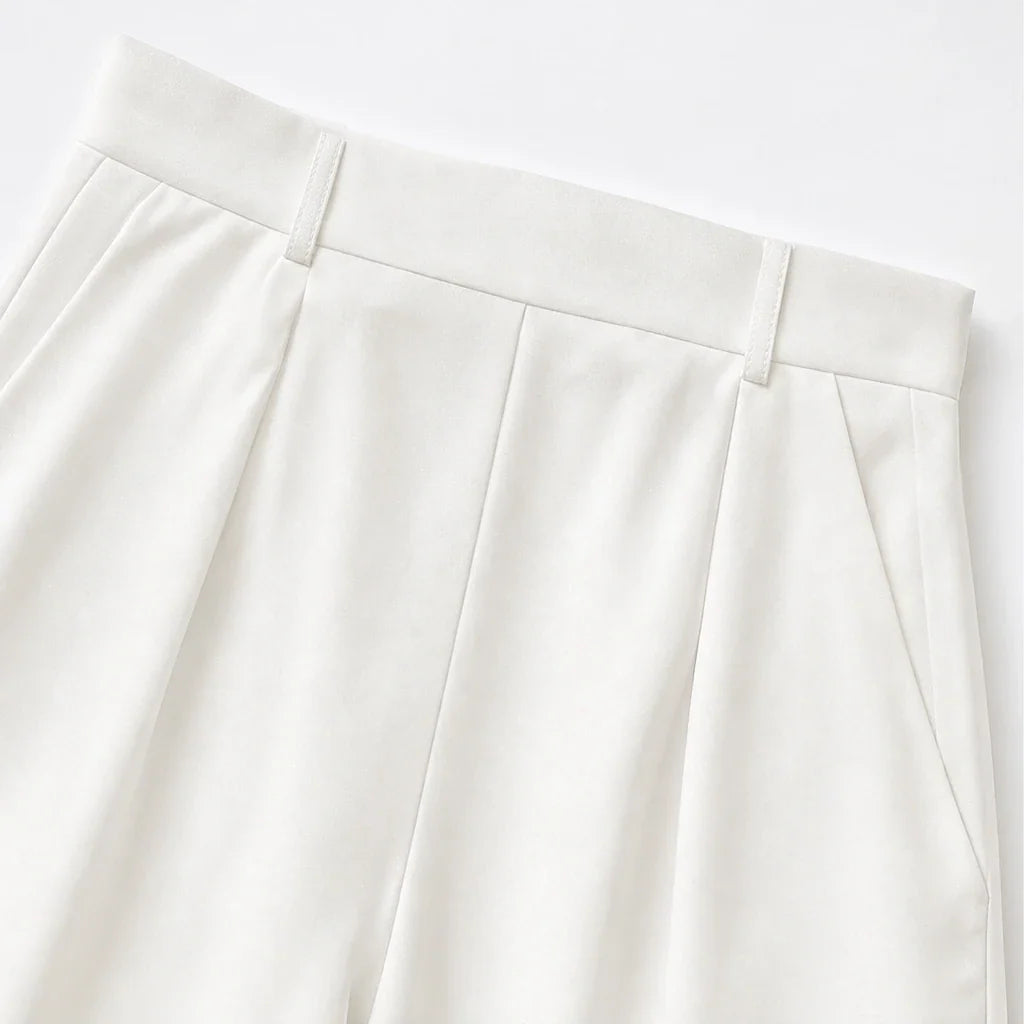 Setluna – Crop Top And Wide-Leg Trouser Set