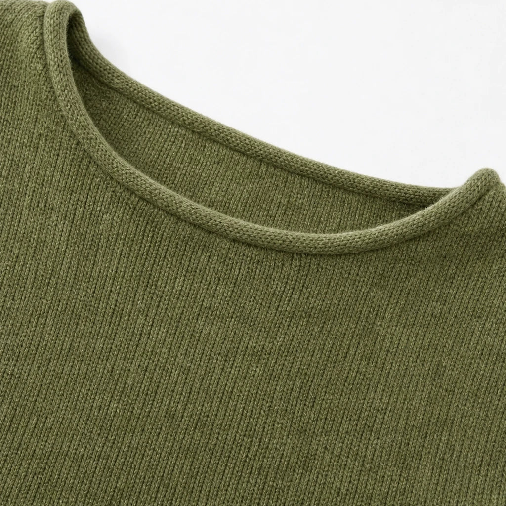 Capella Knit – Cape Sleeve Round Neck Sweater