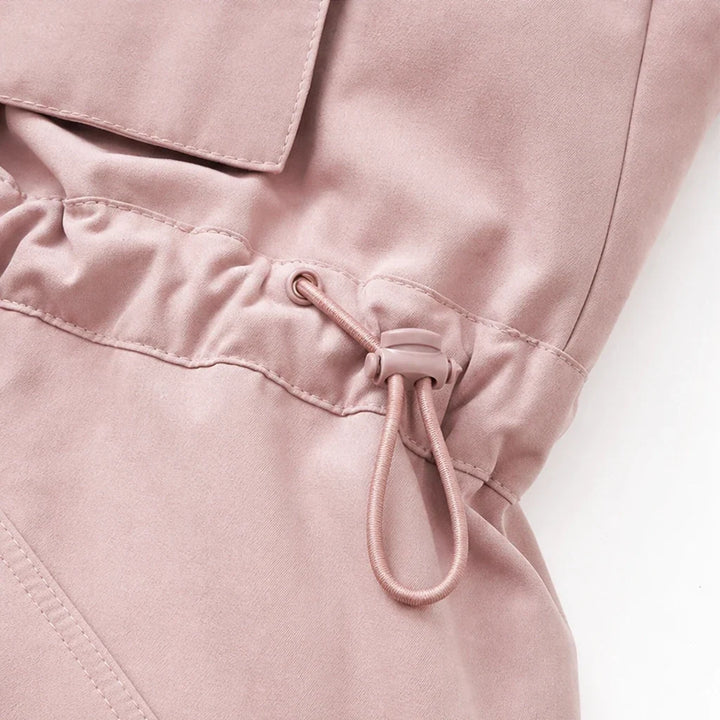 Plushora – Plush Hooded Mid-Length Parka
