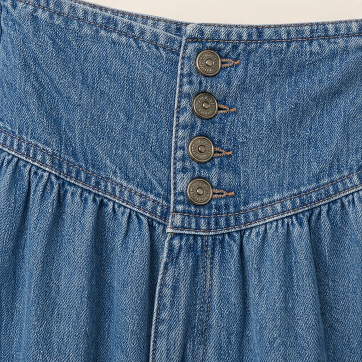 Tierlyn – High-Waist Tiered A-Line Maxi Skirt