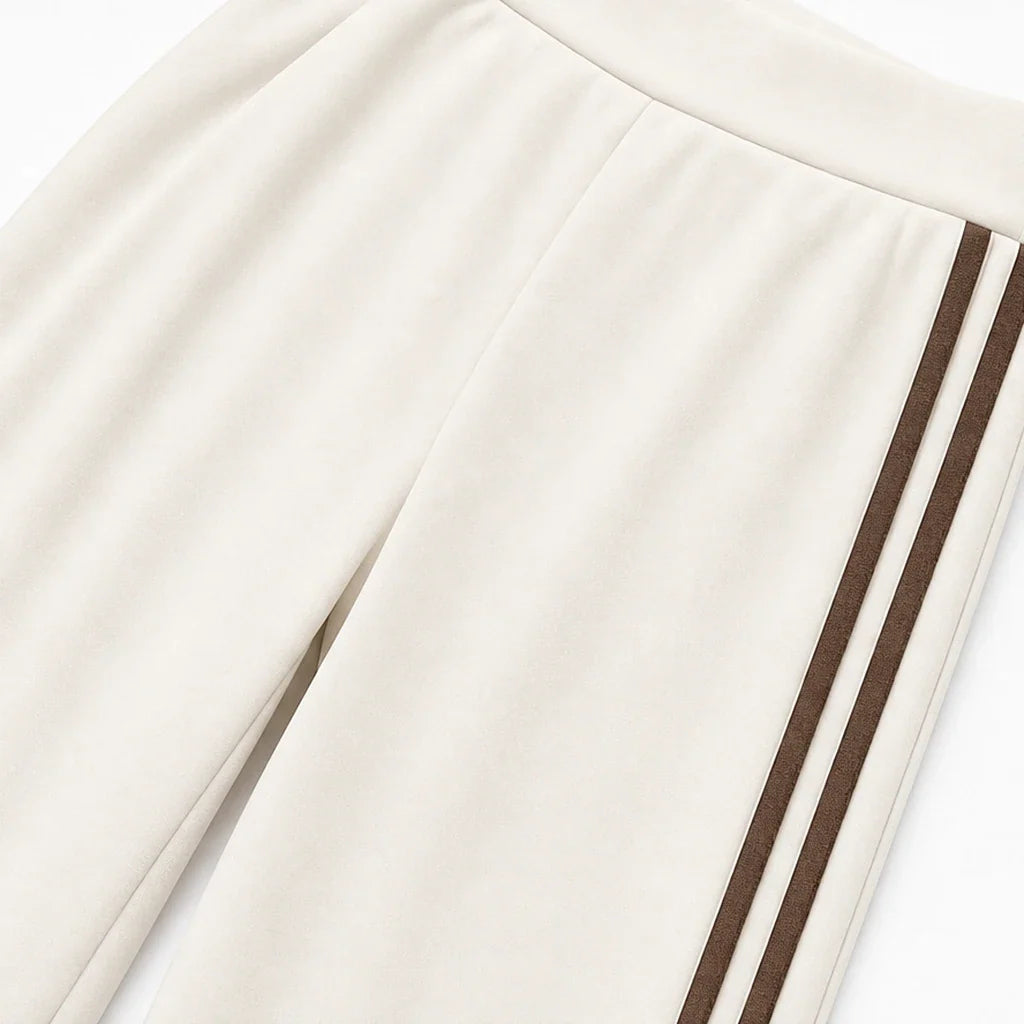 Set Theory – Bomber Jacket And Wide-Leg Pants Set