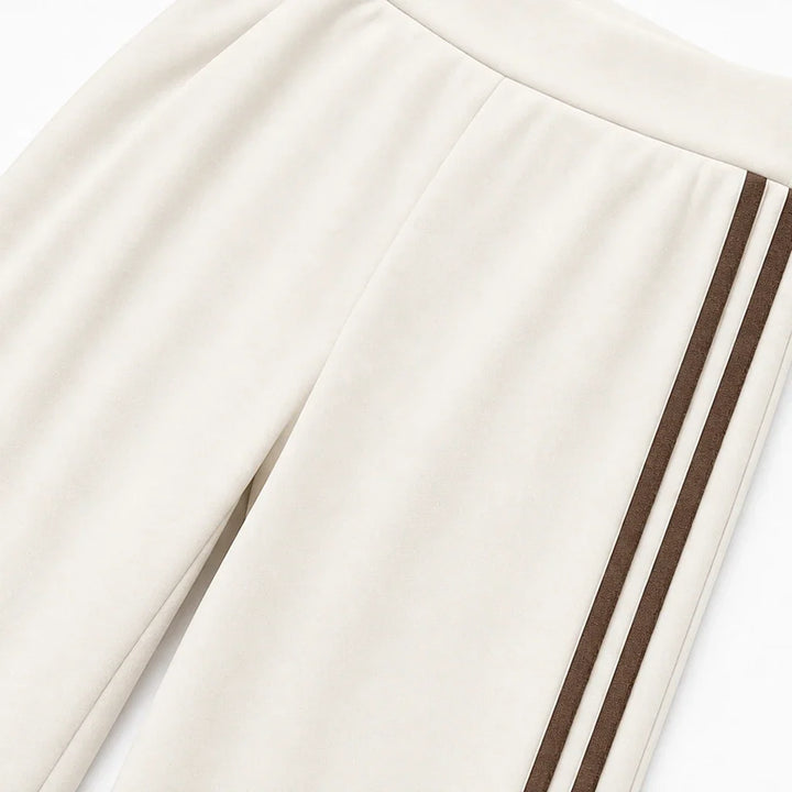 Set Theory – Bomber Jacket And Wide-Leg Pants Set