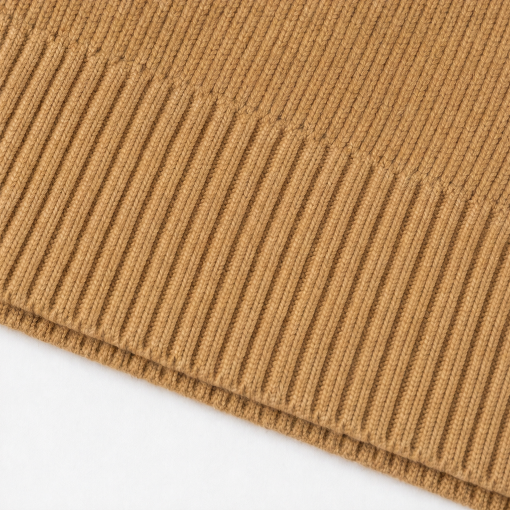 Erminia – Relaxed Polo-Collar Knit Sweater With Side Buttons