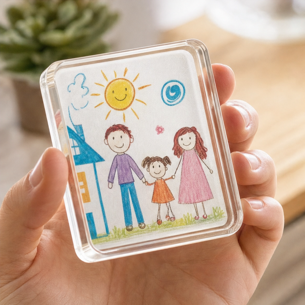 Kinkeep – Clear Acrylic Photo Magnet Kit