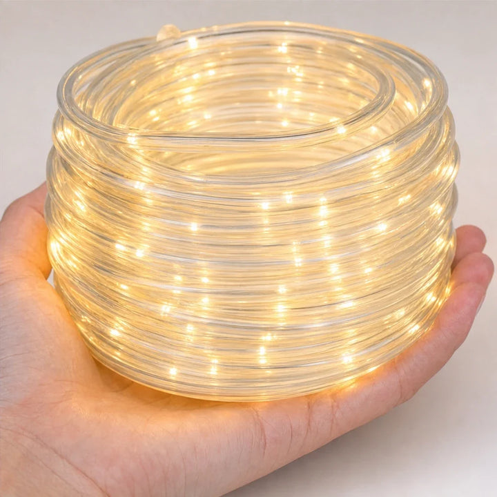 Everglow – Solar PVC Tube Outdoor String Lights