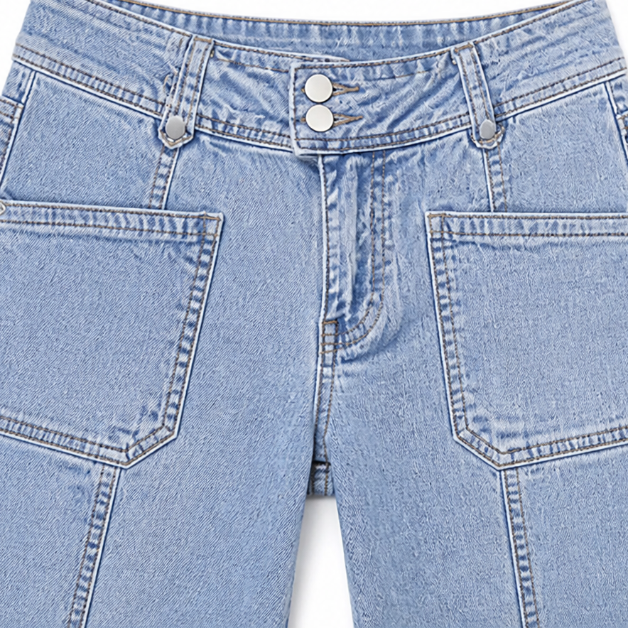 Lunarise Denim – High-Waisted Wide-Leg Denim Jeans