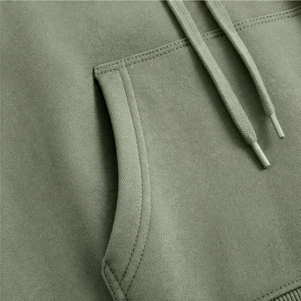 Wearbella – Drop-Shoulder Oversized Cotton Like Pullover Hoodie