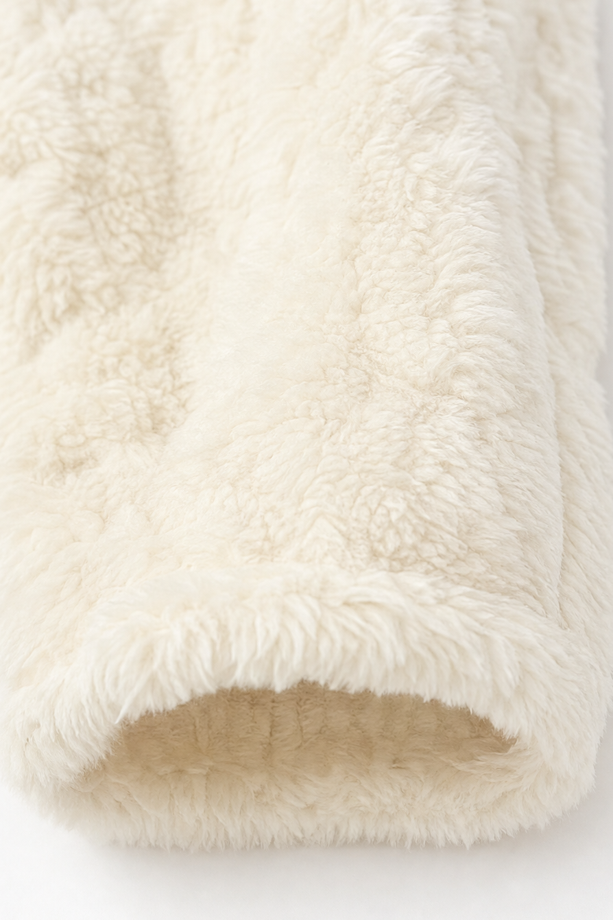 Wearbella – Cable-Knit Hooded Longline Coat