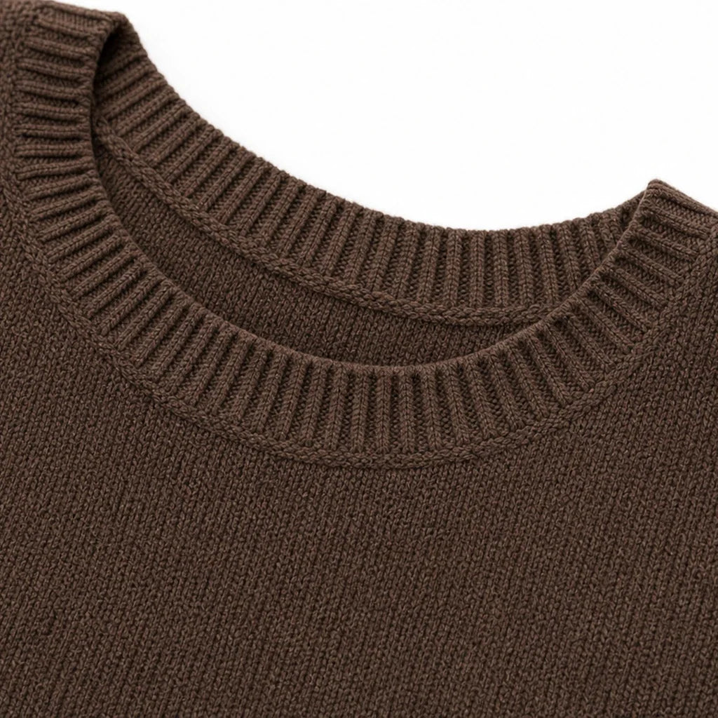 Drapeelle – Asymmetrical Batwing-Sleeve Knit Top