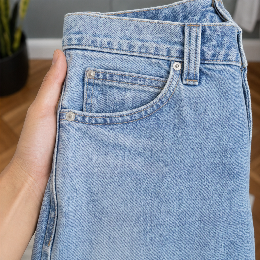 Vellarya - Wide Leg Stretch Jeans
