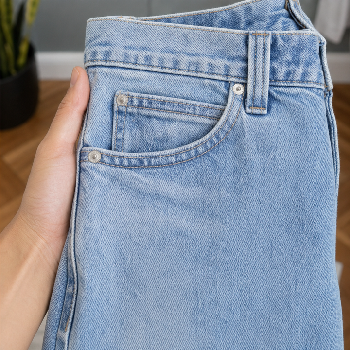 Vellarya - Wide Leg Stretch Jeans