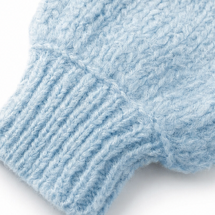 Wearbella – Chunky Knit Below-Knee Button-Front Sweater Coat