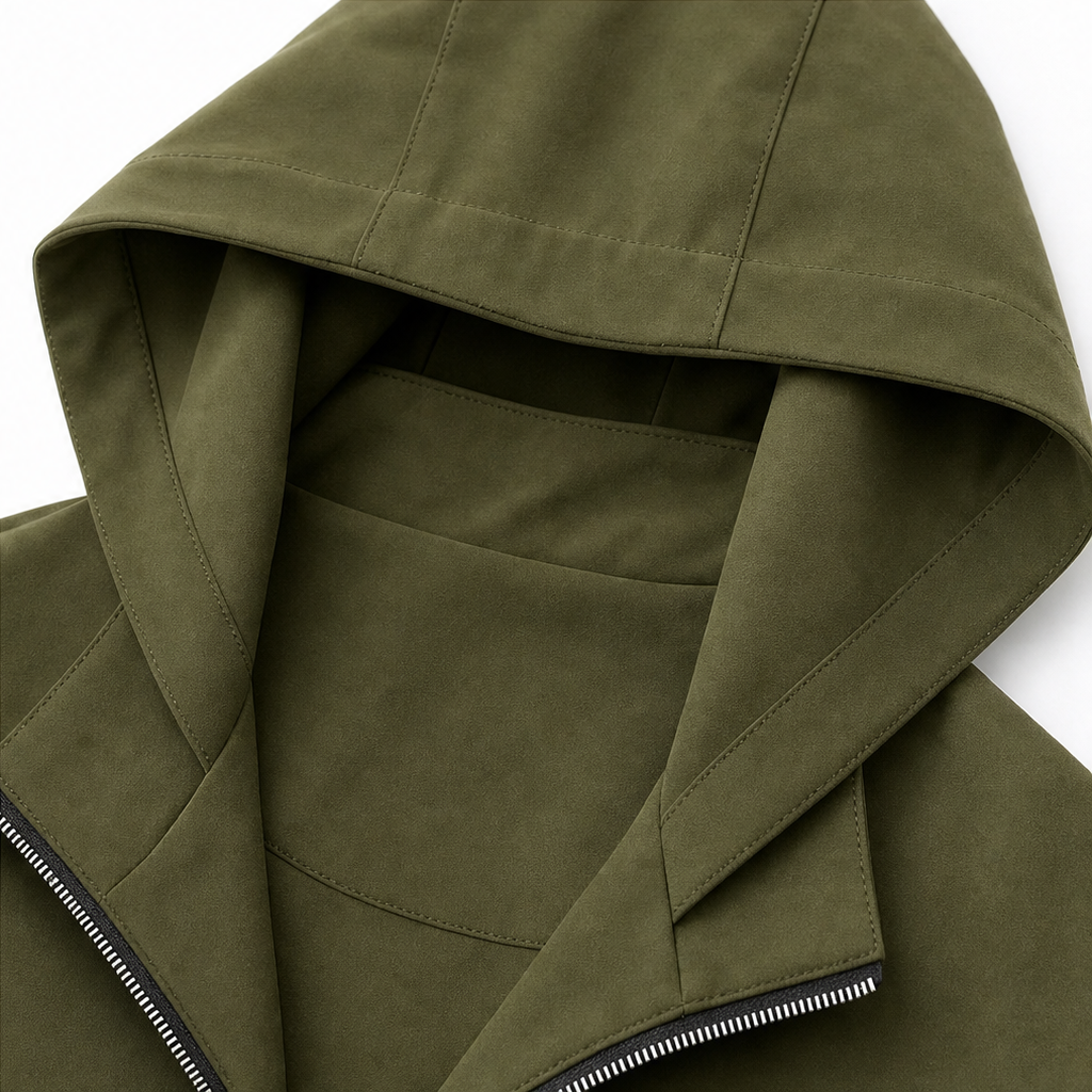 Midella – Hooded Mid-Length Jacket