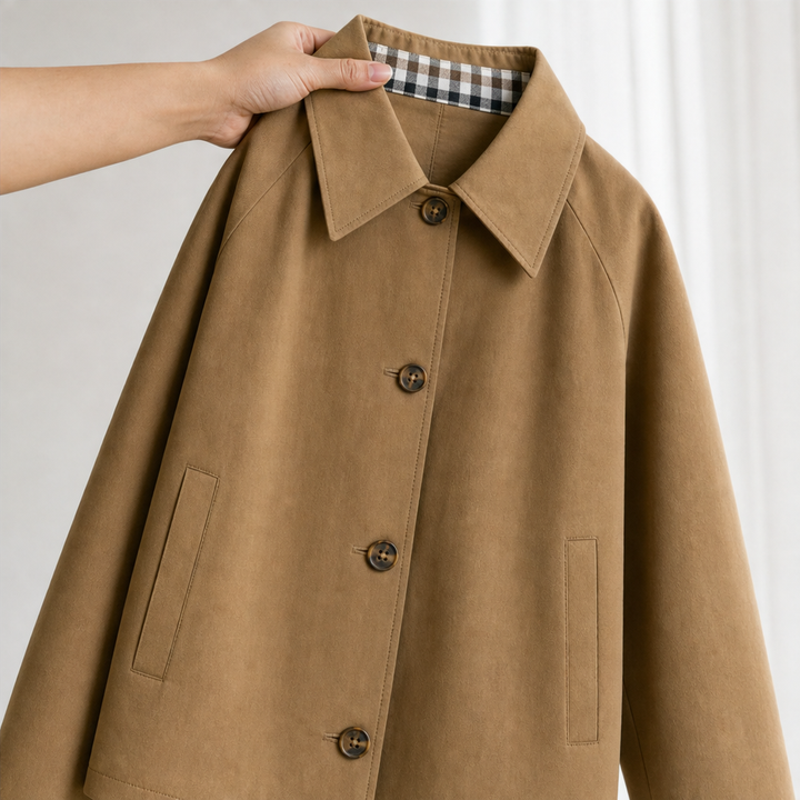 Mayfair – Tartan Raglan Sleeve Casual Coat