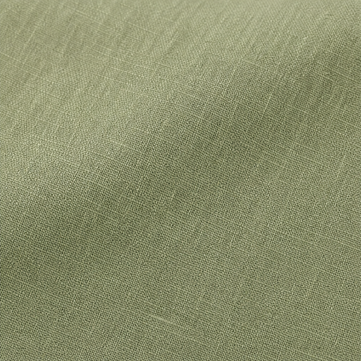 Lunalin – Side-Button Relaxed-Fit Linen Blend Top