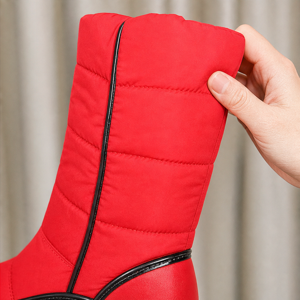 Longara – Full-Shaft Plush-Lined Knee-High Boots