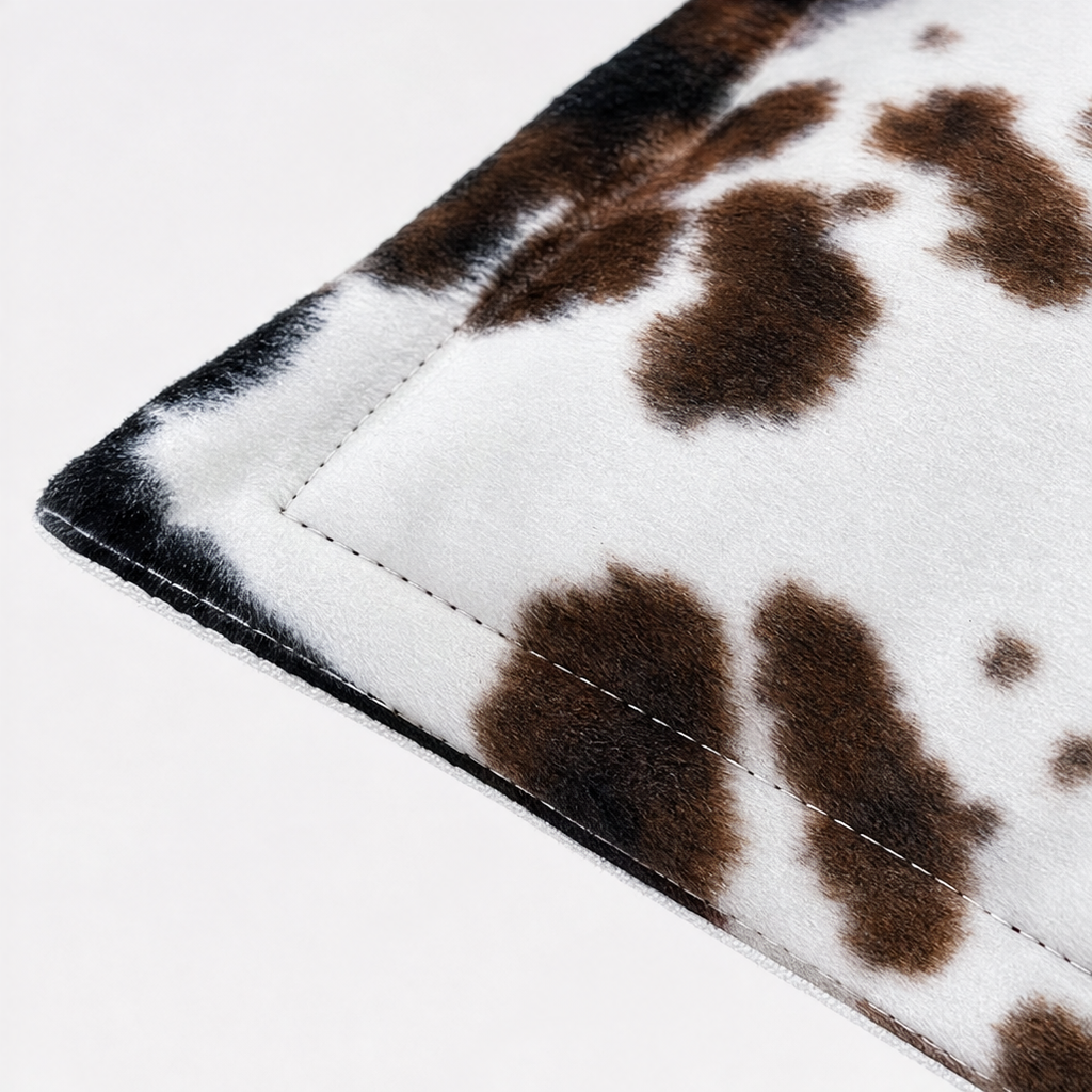 Ranchero Hide – Cow Print Quilted Duvet Cover Set