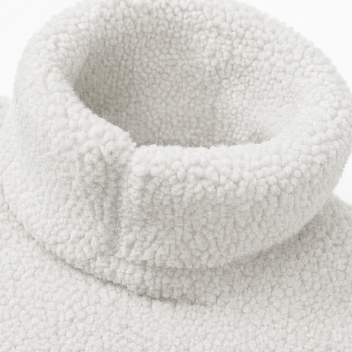 Wearlyn – Longline Half-Zip Sherpa Fleece Pullover