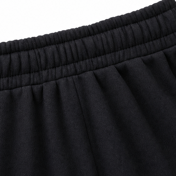 Wearbella – Contrast-Stripe High-Waisted Wide-Leg Loungewear Set