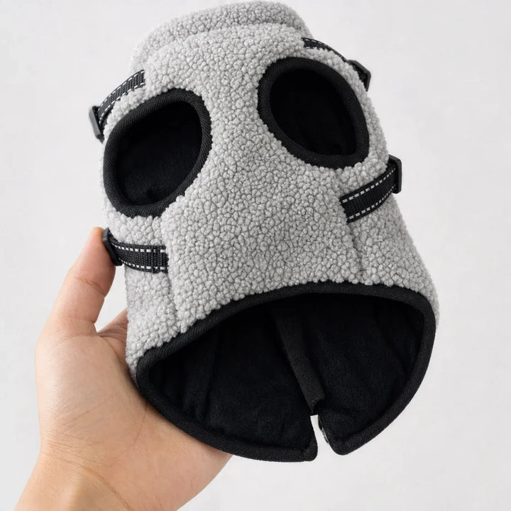 Warmstride – Fleece Dog Coat With Built-In Harness