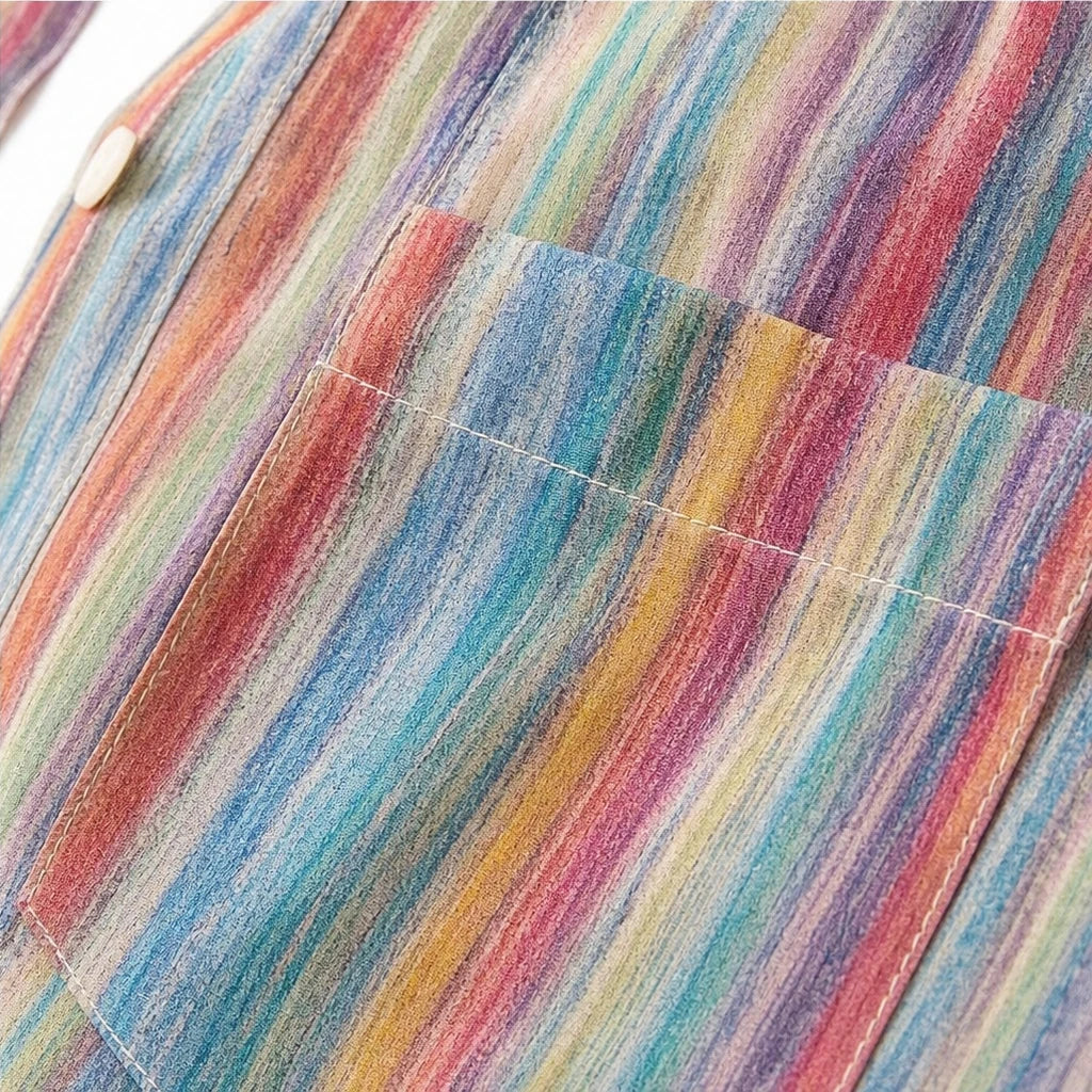 Harlowe – Stripe Button-Up Shirt